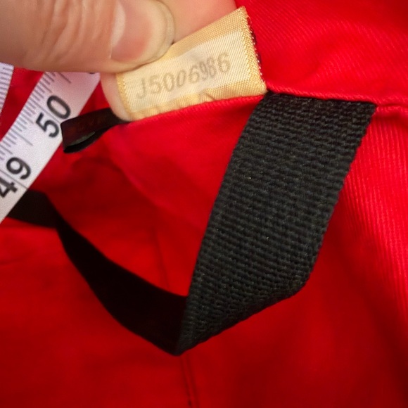 Dooney & Bourke Nylon Pocket Shopper Tote Bag with Pebbled Leather Trim, Pockets - Picture 6 of 10